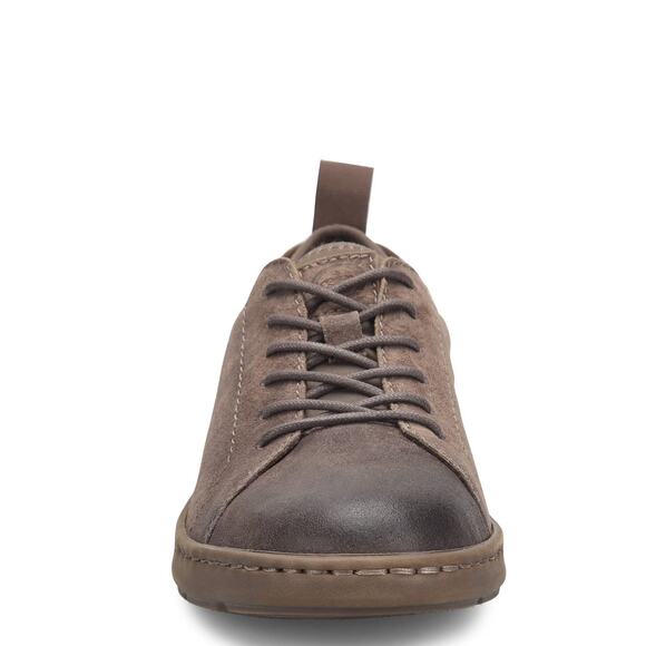 Born Miles Mens Size 9 M Distressed Leather Taupe Mud Distressed Casual Shoes main image 6